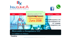 Desktop Screenshot of insuquimica.com